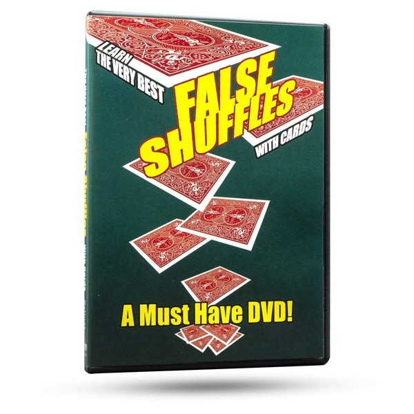 Card Trick False Shuffles - Master The Art of Secret Card Moves DVD + Digital Access