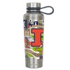 catstudio University of Illinois Collegiate Stainless Steel Water Bottle |