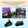 AQBB 14040-81 2-5/16" EZ-Latch Adjustable Coupler Compatible with Demco Trailer