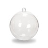 Darice Plastic Ball Ornament, 70mm, Clear -1 Ball