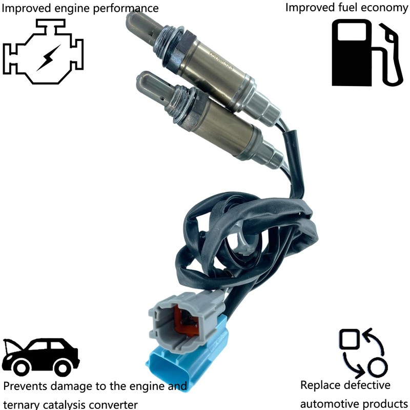 Dropwater Upstream and Downstream O2 Sensors Replacement for Nissan 2002
