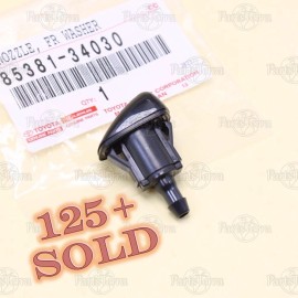 Toyota 85381-34030 OEM Toyota Front Windshield Washer Nozzle FJ CRUISER SEQUOIA  – 1pc