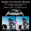 Smartwatch Reloj Inteligente Bluetooth Llamada Filwans Gts 2.01 Amoled Pantalla
