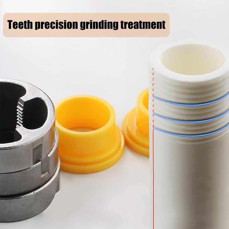 Electric Drill Compatible Pvc Pipe Threader Kit Featuring Various Including