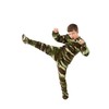 Big Feet Pjs Big Boys Kids Camo Fleece Onesie Footed