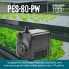 Little Giant PES-80-PW 115-Volt, 77 GPH Magnetic Drive Fountain Pump