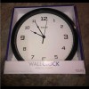 tzumi Black/White 9.4” Clock New in Box NEW NIB
