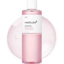 Medicube PDRN Pink Peptide Toner I Pink Glow Toner para estimular la piel, calmante y calmante, tono de piel desigual, PDRN rosa, péptido y niacinamida, cuidado de la piel coreano 
