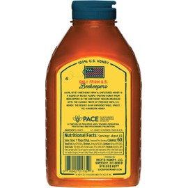 Local Hive Northeast Raw Unfiltered Honey – 32oz, 100% Pure US Honey, Sourced from American Bees and Beekeepers - Natural Sweetener, Ideal for Tea, Baking, and Cooking