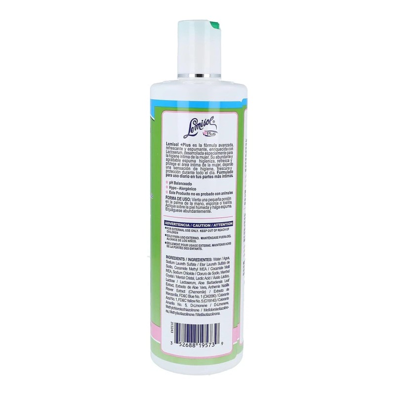 Lemisol Plus Gentle Daily Cleanser, Original Refreshing Formula, 16 Oz