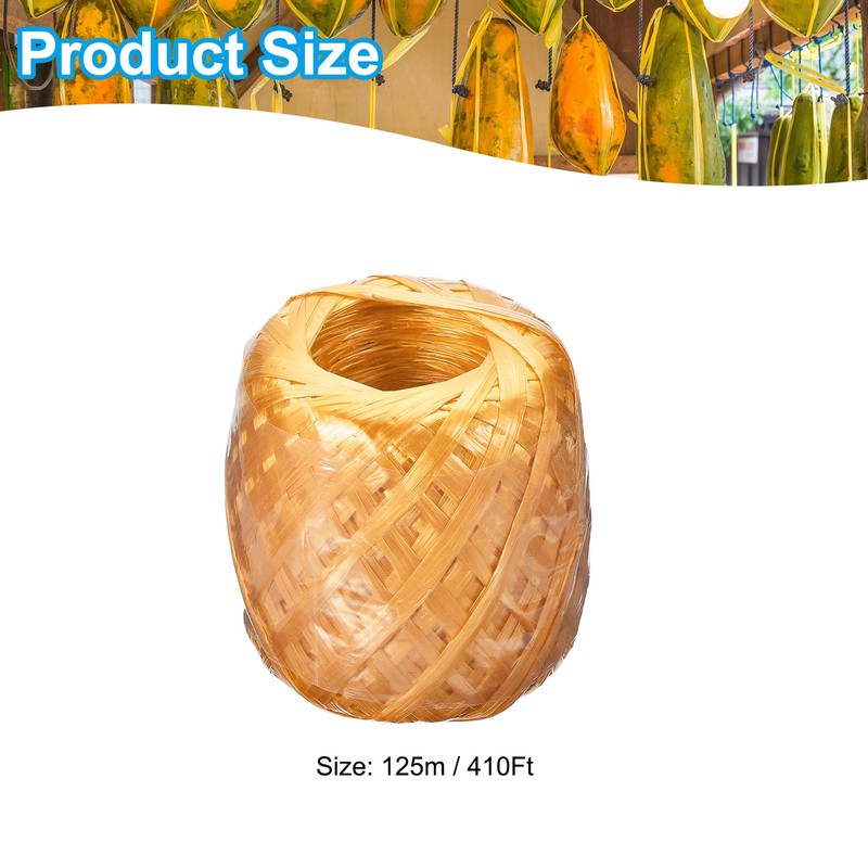 PATIKIL 125 m / 410 ft Polyester Nylon Plastic Rope,