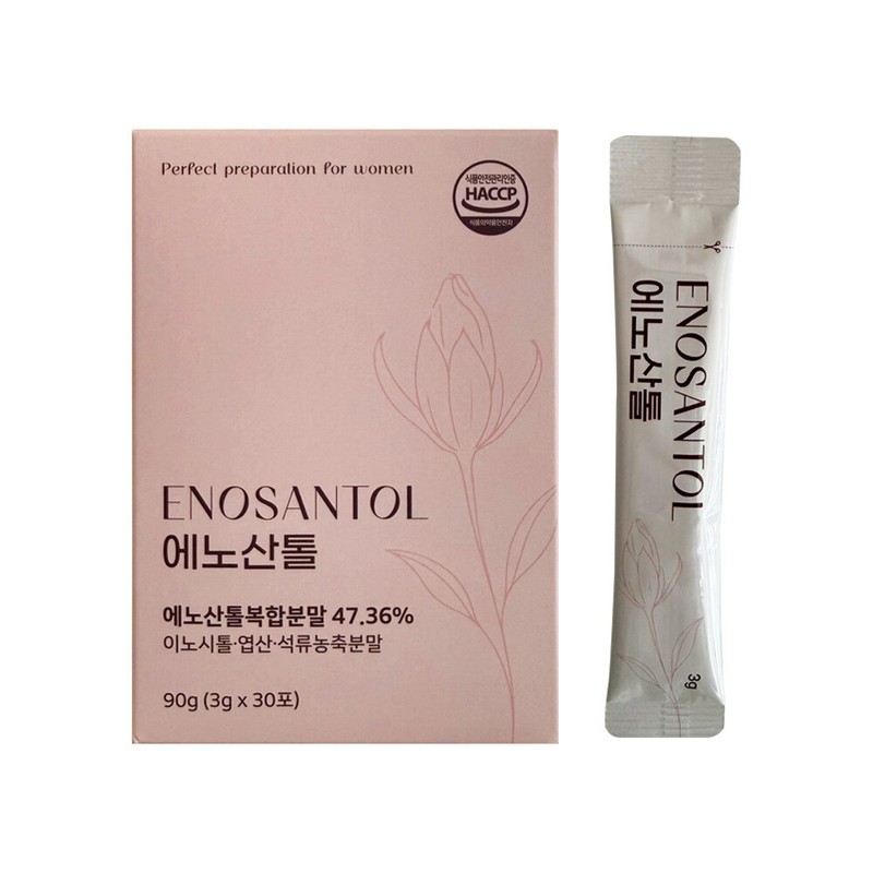 Enosantol, inositol, folic acid, pomegranate extract, 3g x 30 packets