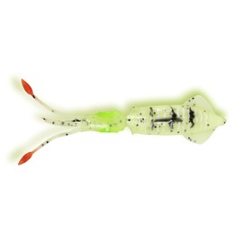 Rhino Premium Squid Sea Fishing Lure Imitation Squid Fishing Accessories Rubber Fish Glow, 20 cm