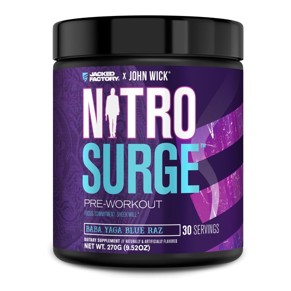 Jacked Factory X John Wick - Nitrosurge Wick Pre Workout