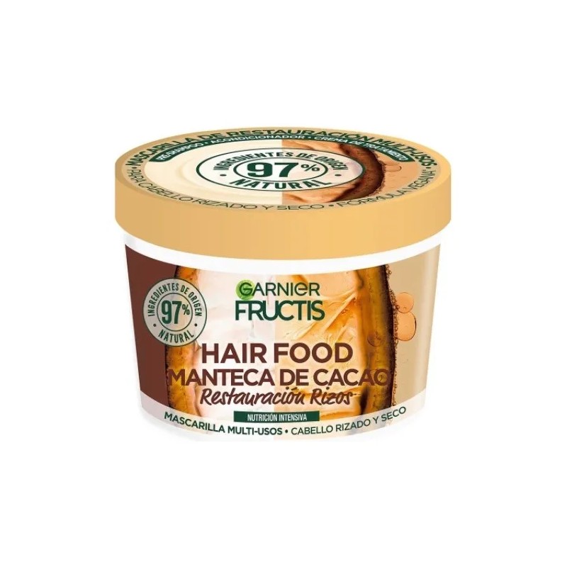 Fructis Mascarilla Manteca De Cacao Restaura Rizos 350ml