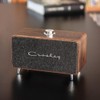 Crosley CR3049A-WA Stanza Portable Rechargeable Bluetooth Speaker, Walnut