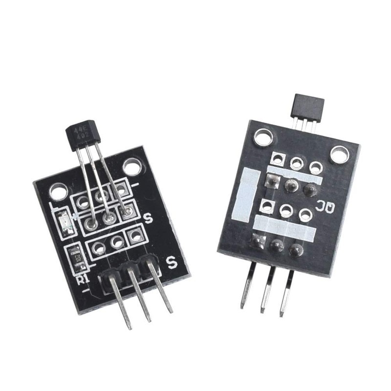 HiLetgo 5pcs Hall Effect Magnetic Sensor Module 3144E A3144 Hall