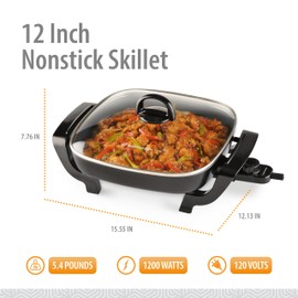 12 Inch Nonstick Skillet
