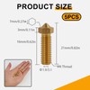 3D Printer Nozzle 0.4 mm Compatible with Anycubic Kobra 2