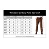 Wemaliyzd Men Casual Corduroy Work Cargo Pants Elastic Waist Suit