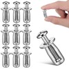 ULTECHNOVO Expansion Screw Hollow Door Anchor 0.9X0.43 Inch Metal Cavity