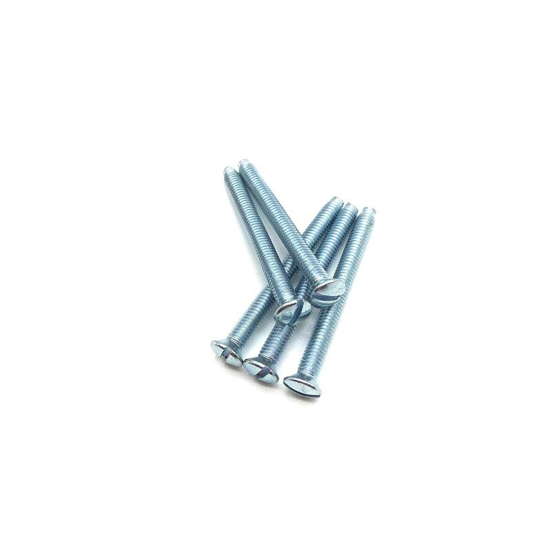 M3.5 Silver Electrical Socket Screws, 35mm, For Switches, Light Switch,
