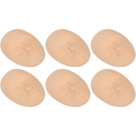 Yinhing Práctica 3D Piel de la Cara Microblading de Silicona Piel de Práctica de la Cara para Principiantes Textura Espesada Fácil de Usar Reutilizable para Entrenamiento de Labios y