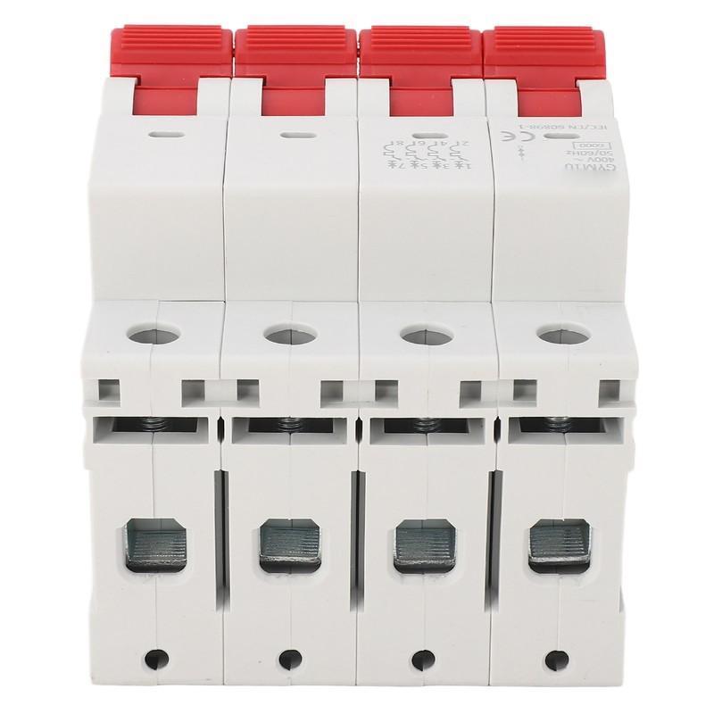 6KA 4P Miniature Circuit Breaker PP Flame Retardant Circuit Breaker