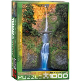 1000 Piece Jigsaw Puzzle Euro Graphics Maltonoma Waterfall Oregon 6000-0546