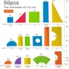 50Pcs Large Size Construction Blocks Set Creative Education Foam Building