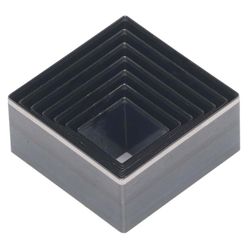 7PCS Leather Cutting Dies Set Square Shape Leather Punching Die