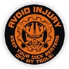 Stickers Decals Decorative Avoid Injury - Keep Your Dick Beaters