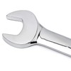 FLZOSPER 11/32-Inch SAE Reversible Geared Wrench,Box End Head 72-Tooth Reversible
