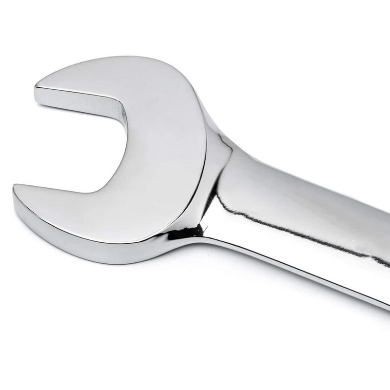 FLZOSPER 11/32-Inch SAE Reversible Geared Wrench,Box End Head 72-Tooth Reversible