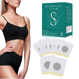 Body Care Patches for Body Shaping with 120 Pieces Natural Ingredients for Abdomen and Body Use for Men and Women 120 Pieces (Pack of 1)