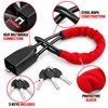 Steering Wheel Lock for Vehicle Security – ABS & Steel