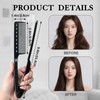 Hair Straightening Comb – Heat-Safe, Tangle-Free V-Shaped Styling Tool for