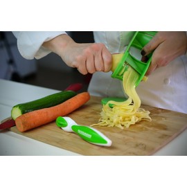 Fackelmann 44115.0 Vegetable Cutter Spiral 2 in1, Multiply, Green