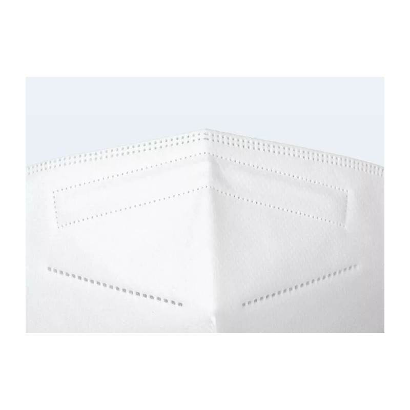 Kingfa KN95 White Face Mask 50 Pcs Disposable Respirator 5-Ply