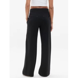 ATHLETA Venice High Rise Wide Leg Pant  XS X-Small | Black #982868 NEW