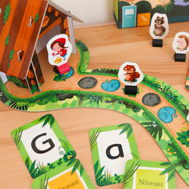 Placote - ALPHA-BETES: Brettspiel, ab 4 Jahren, Alphabet, Educationspiel