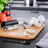 Arendo - Stainless Steel Garlic Press Ginger Press - Zinc
