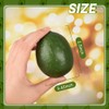 Luckforest Artificial Avocados, 6Pcs Simulation Avocados Fake Fruits for Home