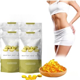 EXGYAN Anne's Care Capsules, Pink Natural Capsules, Maintain Freshness and Restore Firmness and Suppleness. (7 * 4 Packs)