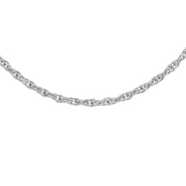 Tuscany Silver Prince of Wales Chain Necklace of 40 cm/16-inch