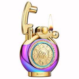 REDBANK Pressure-Relief Lighter,Relaxing Lighter,Anxiety Lighter Vintage Antique Lighter,Reusable Windproof Trench Lighter,Cool Lighters,Unique Birthday Gifts