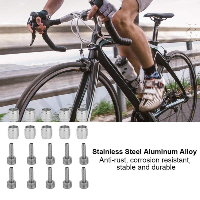 VGEBY1 Bicycle Olive Insert, Set of 10 Disc Brake Olive