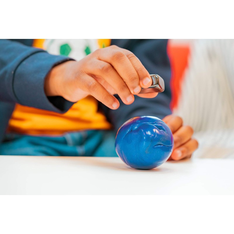 Crazy Aaron's Large Thinking Putty - Super Magnetics Tidal Wave,Blue