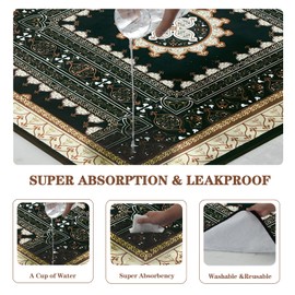 Qeils Washable Pee Pads for Dogs, 2 Pack Reusable Puppy Pads 36"x41" Super Absorbent Leakproof Dog Training Pads, Non-Slip Potty Pads for Crate, Floor, Couch, Whelping Pads Litter Mat Puppy Supplies