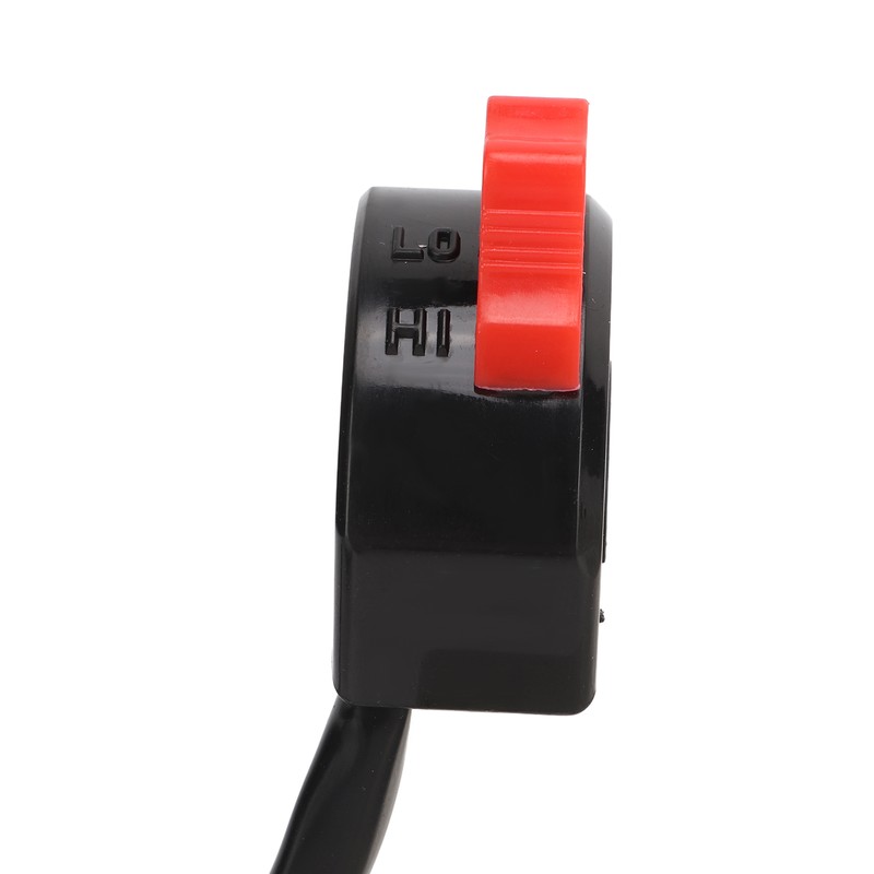 Motorcycle Headlight Dimmer Switch Left 35250‑126‑701 3 Wires ABS Replacement